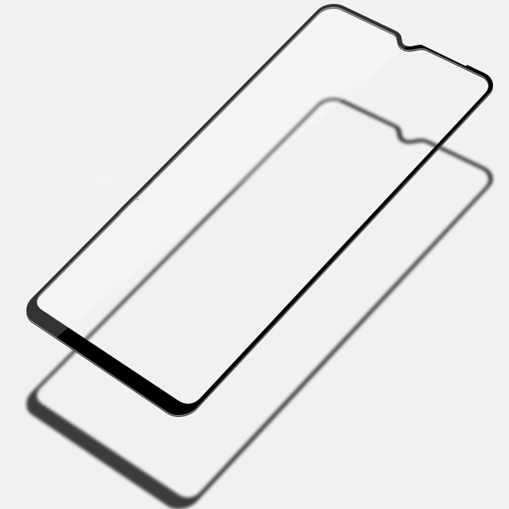 Szkło hartowane Mocolo TG + Full Glue dla Xiaomi Redmi A3, z czarną ramką.